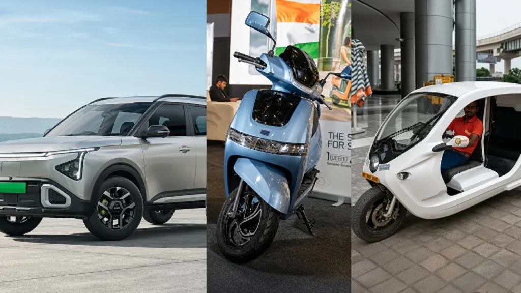 Electric vehicles market share