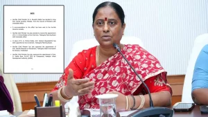 Konda Surekha dismissed