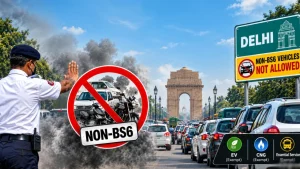 Delhi Bans non BS6 Vehicles