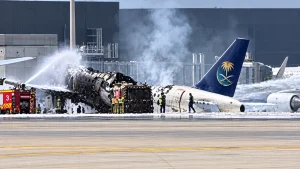 Riyadh Airport Fire